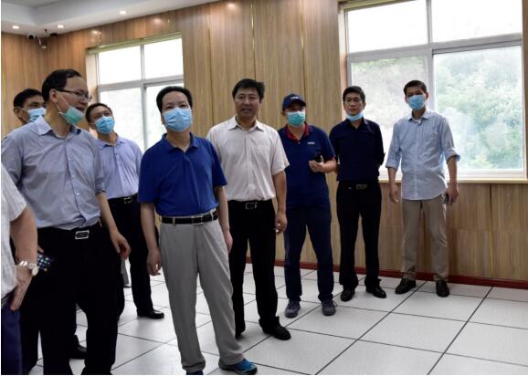 省人大常委会副主任刘晓鸣、省林业局局长刘新池一行到我司九峰项目考察和调研